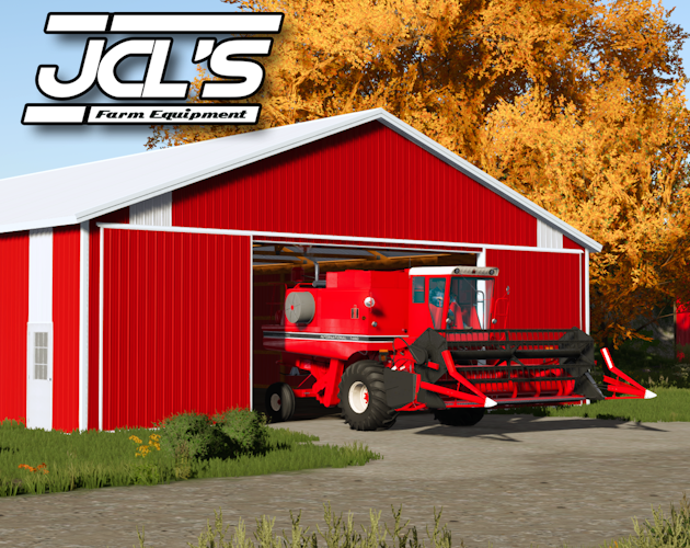 55x74 Machine Shed by JCLsFarmEquipment