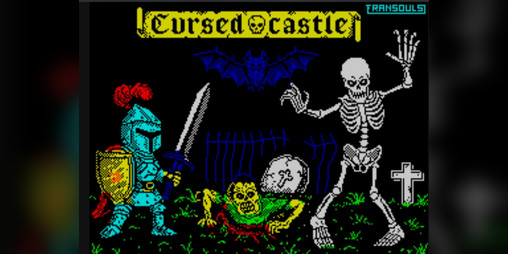 Cover image for Cursed Castle - zx spectrum 48-128k