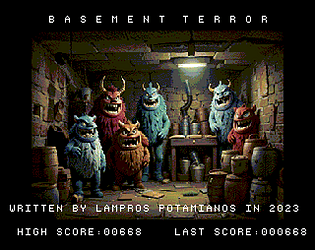 Basement Terror -ZX Spectrum NEXT-