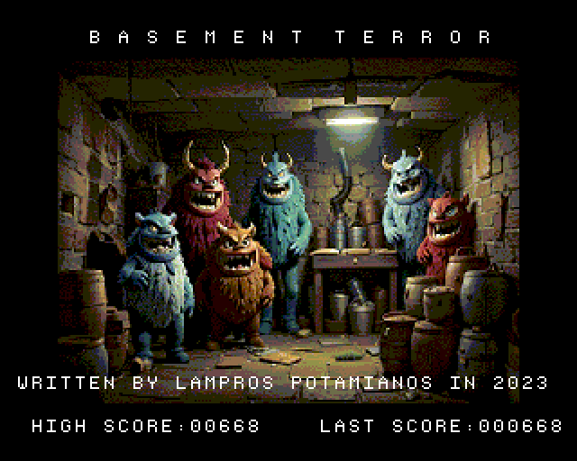 Basement Terror by lpotamianos