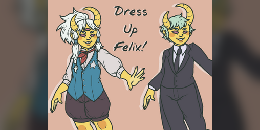 Cover image for Dress Up Felix!