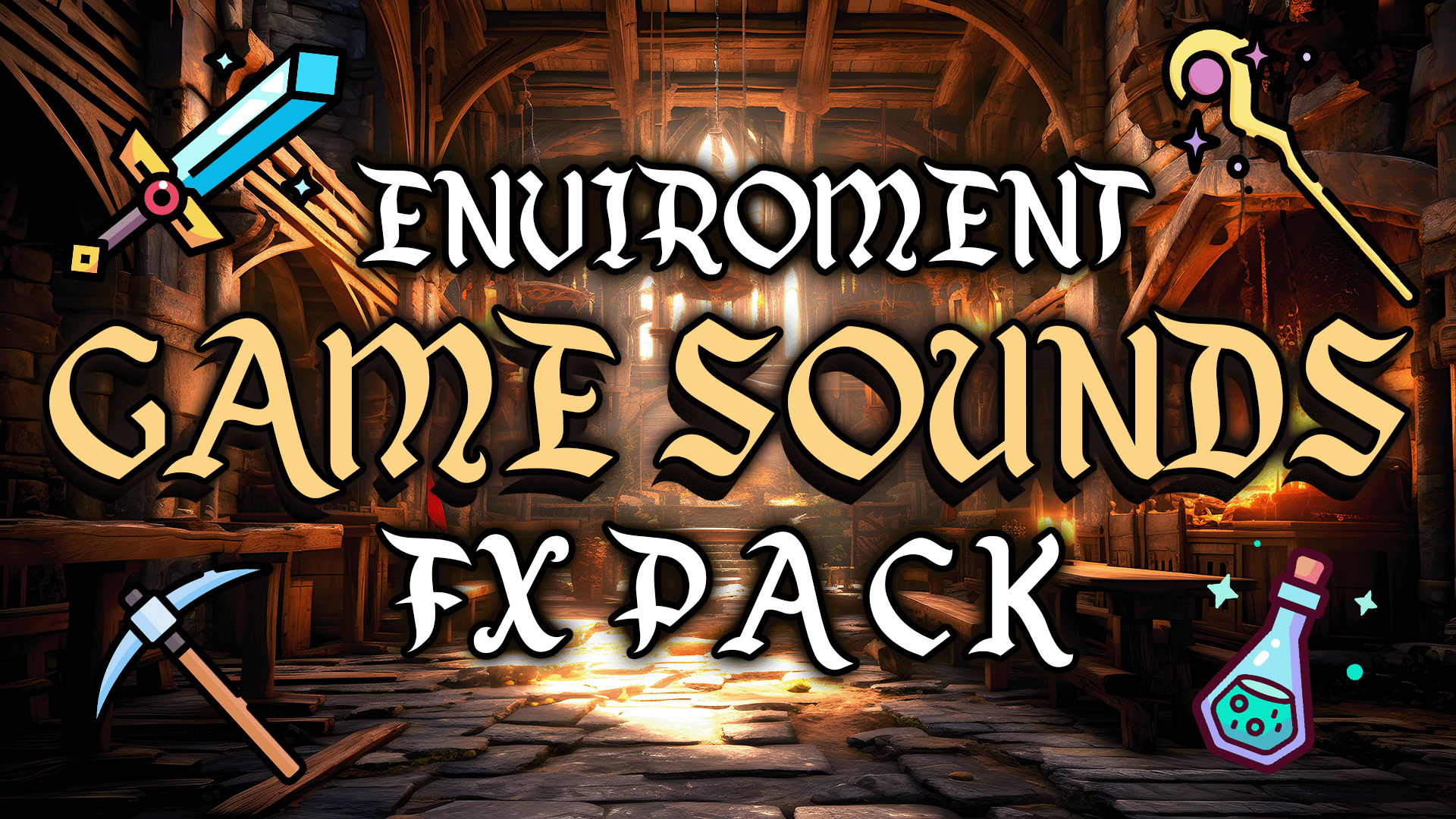 70+ Game Environment FX Pack