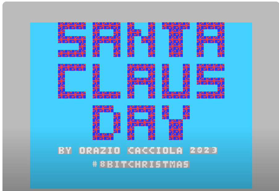 Cover image for Santa Claus Day - By Orazio Cacciola (MSX)