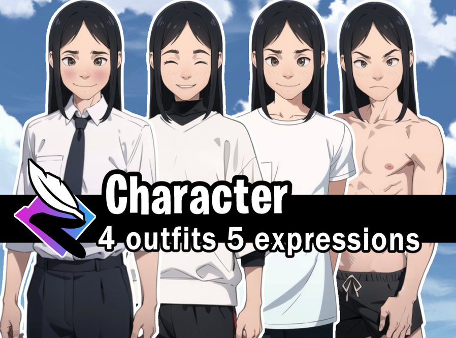 Visual Novel Character by NovelStudio