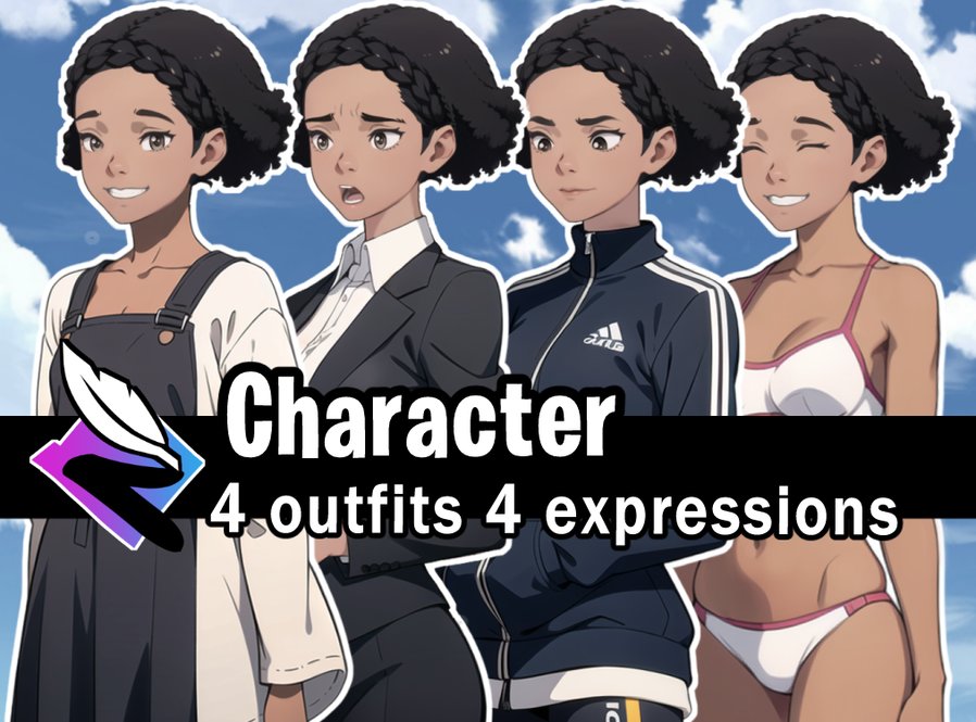 Visual Novel Character by NovelStudio