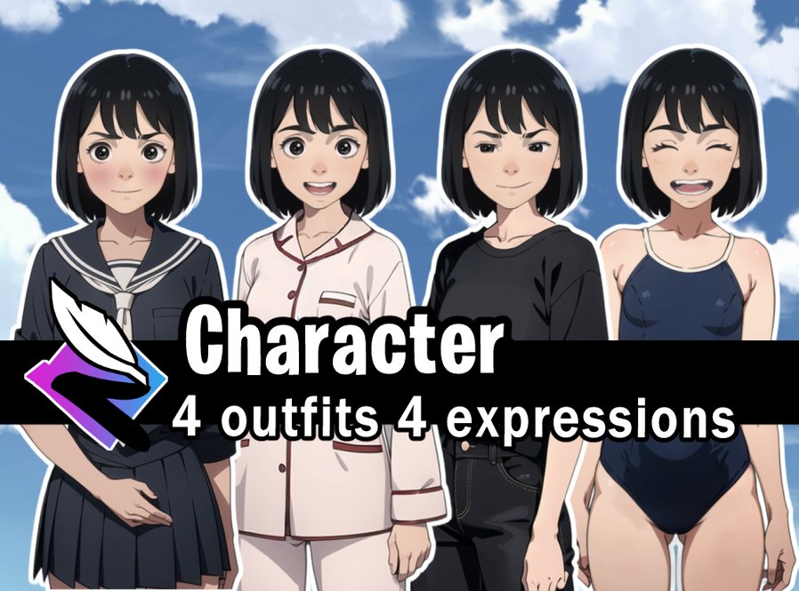 Visual Novel Character by NovelStudio
