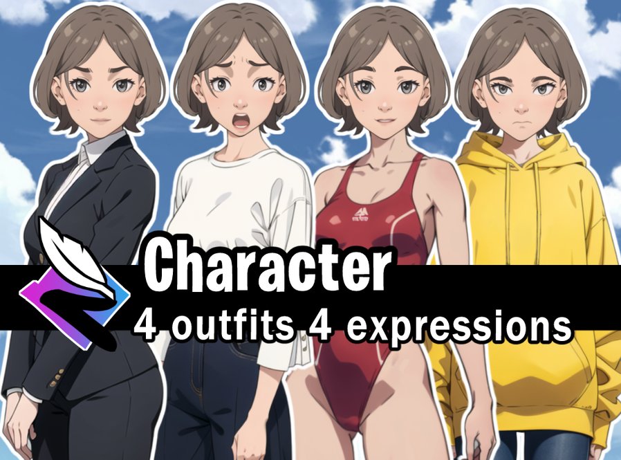 Visual Novel Character by NovelStudio