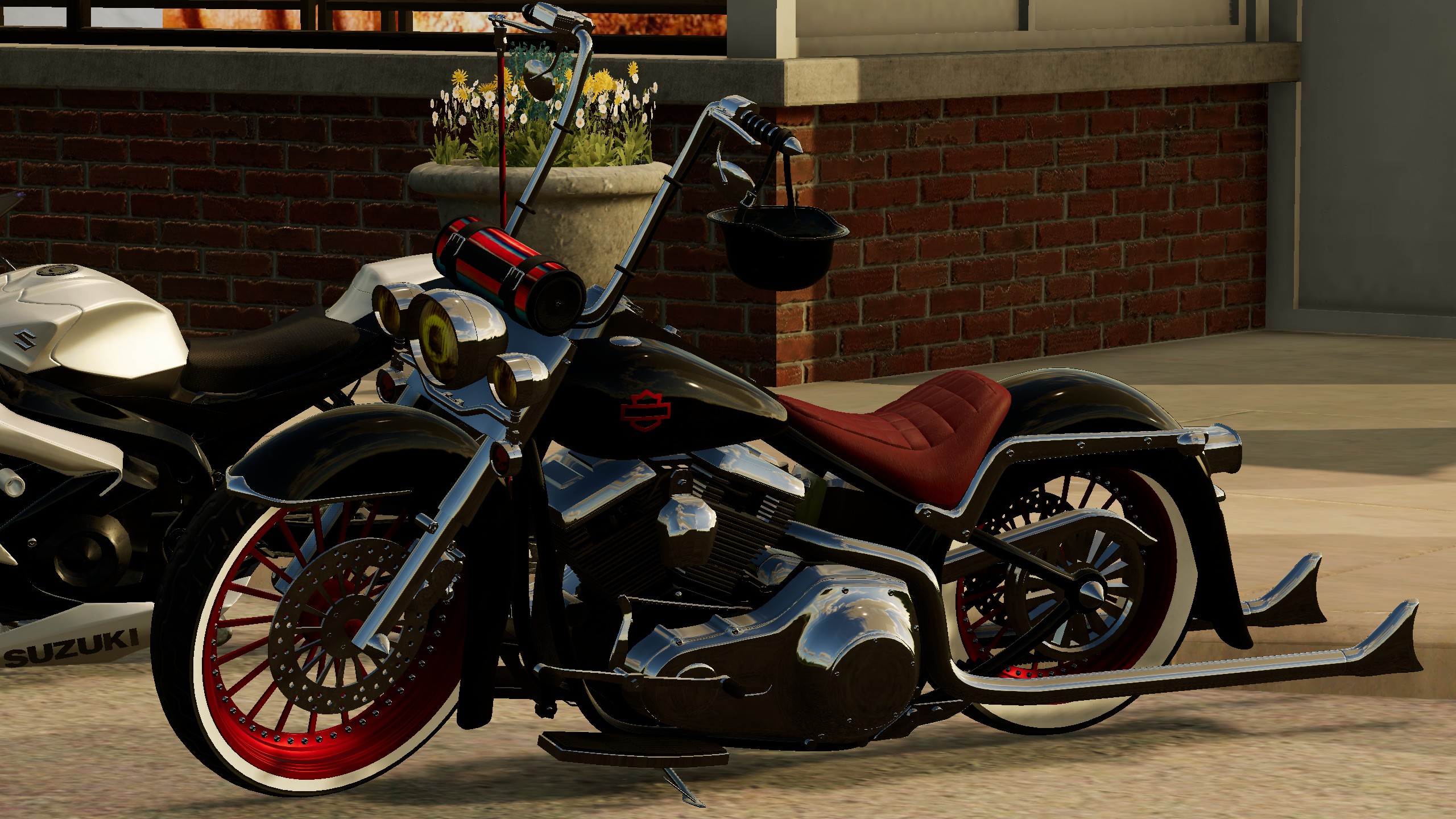 EXP22 Harley Softail