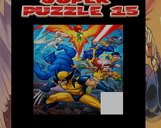 Super Puzzle15_xmen theme