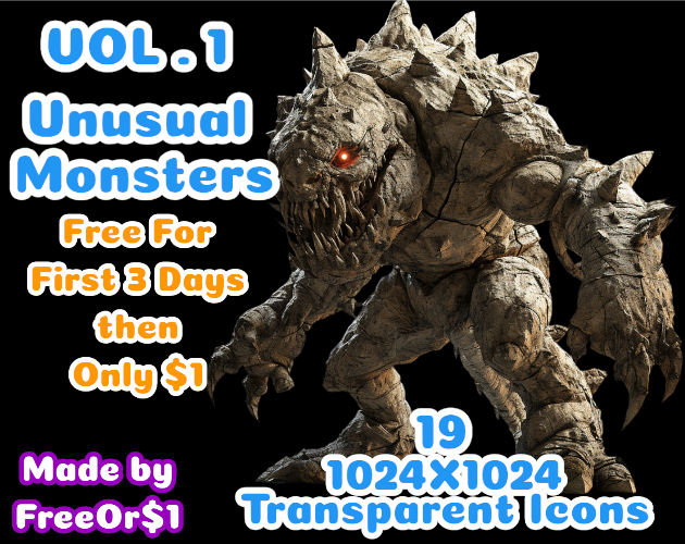 Unusual Monsters Vol. 1