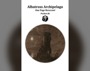 Albatross Archipelago - One Page Hexcrawl for Pocket d6  