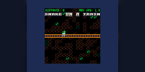 Cover image for Snake on a Train