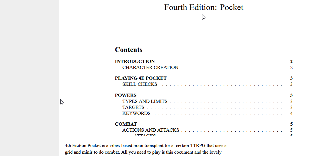 4th Edition: Pocket