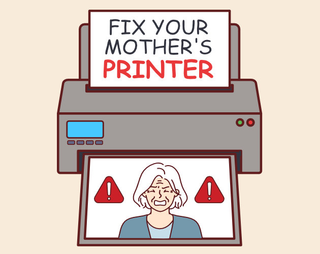 Cover image for Fix Your Mother's Printer