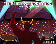 Stellar Confrontation EDM/Metal Music Pack