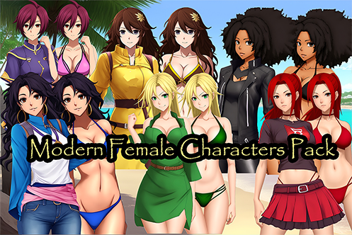 Modern Females VN Character Pack 1