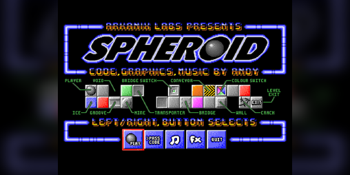 Cover image for Spheroid (Amiga)