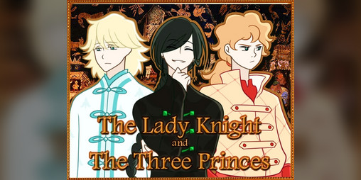 Cover image for The Lady Knight and The Three Princes