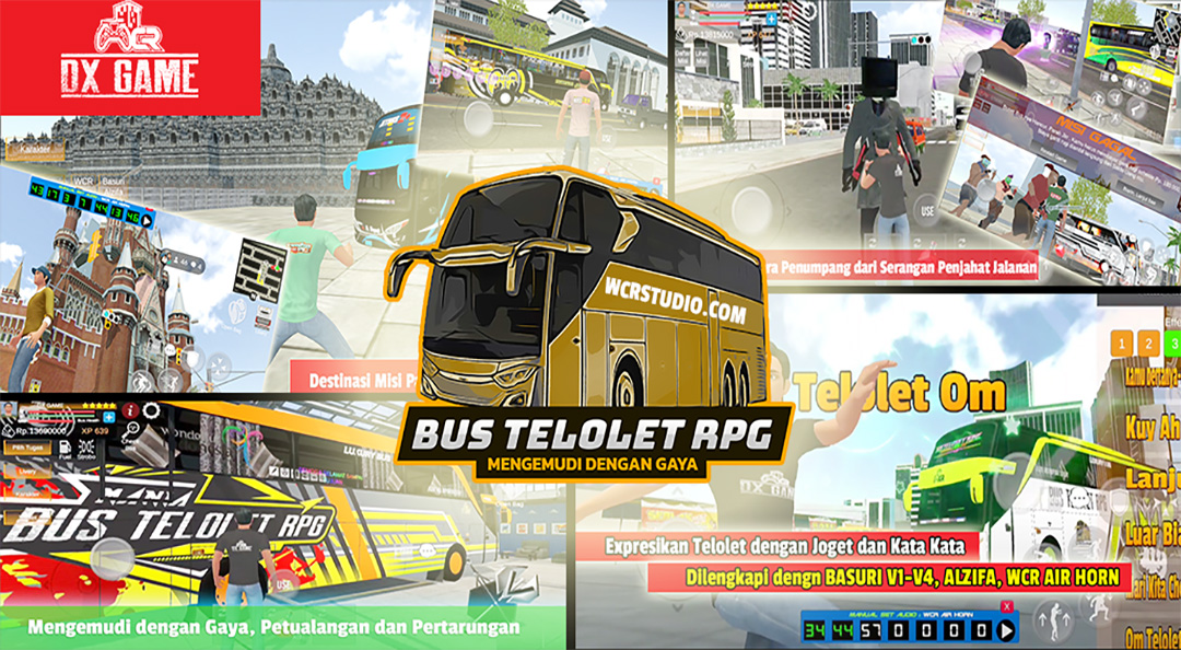 Bus Telolet RPG - Enemy Skibiddi Toilet monster