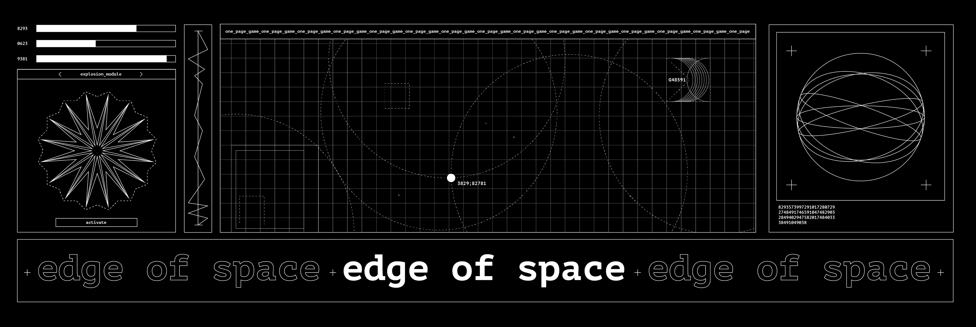 Edge of Space [One Page Game]