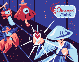 Cover image for Omamori Monk