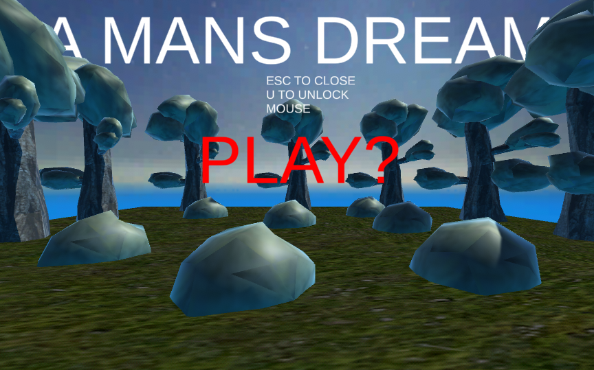 Cover image for A MANS DREAM