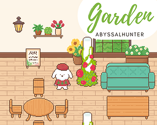 Garden Cafe interiors theme - Tileset