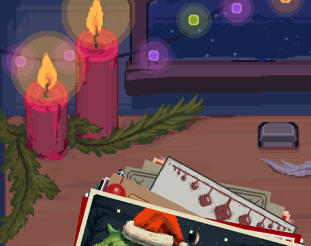 Cover image for GameArtCollab. New Year Collab 2024 - Postcards
