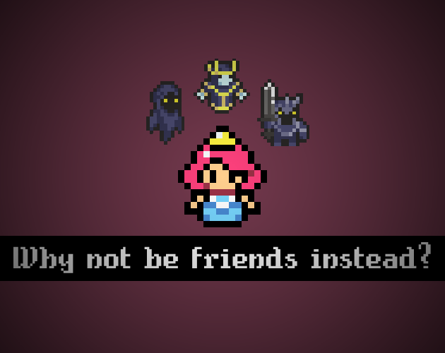 Cover image for Why not be friends instead?