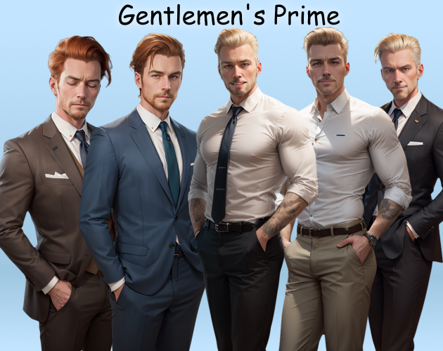 Gentlemen's Prime: Mature Men Characters by FieraRyan