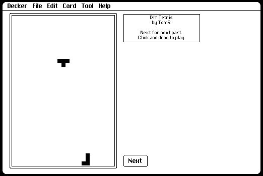 DIY Tetris by TomR