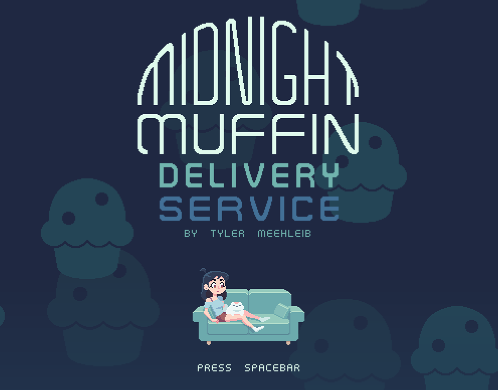 Midnight Muffin Delivery Service by LaundryPile