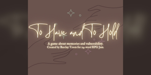 Cover image for To Have and To Hold