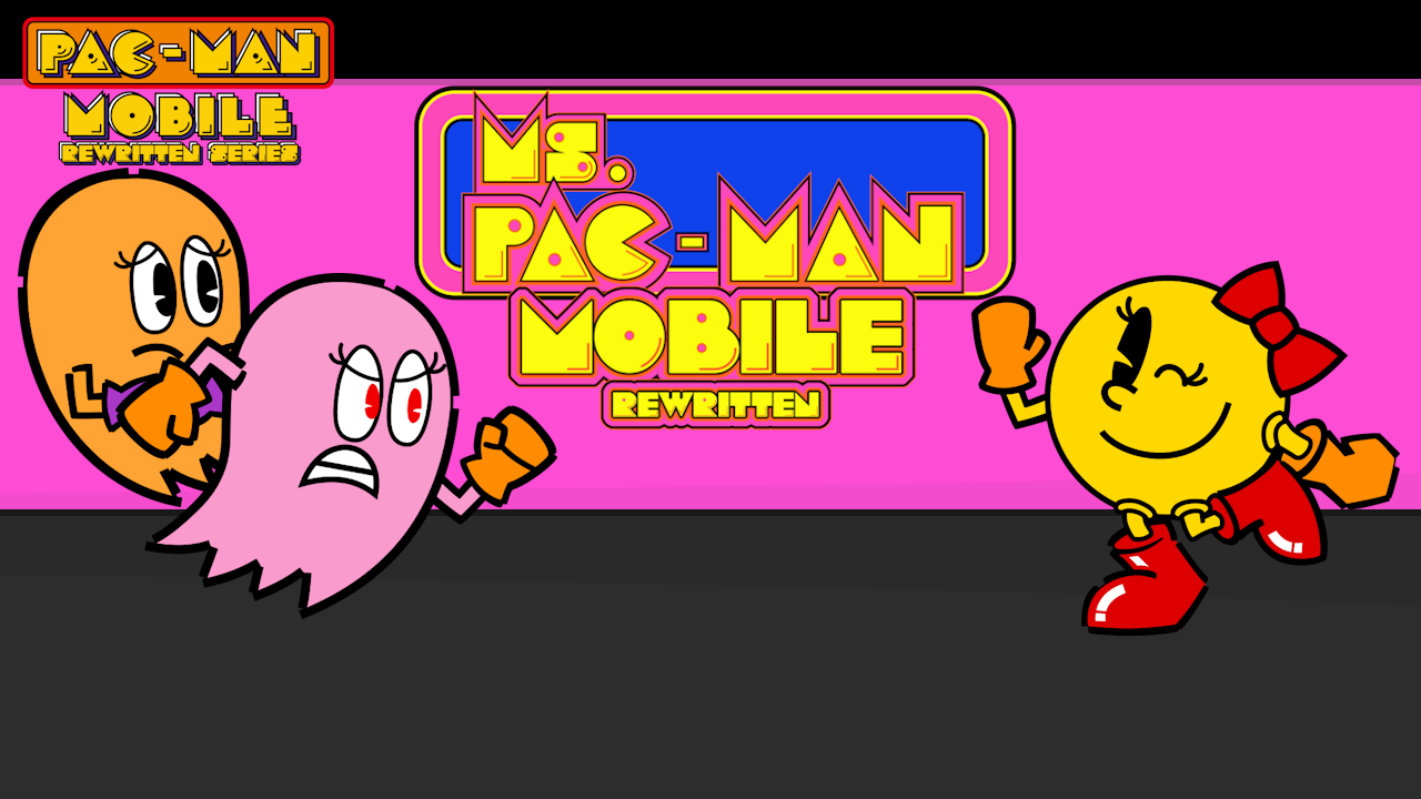 Pac Man And Miss Pac Man