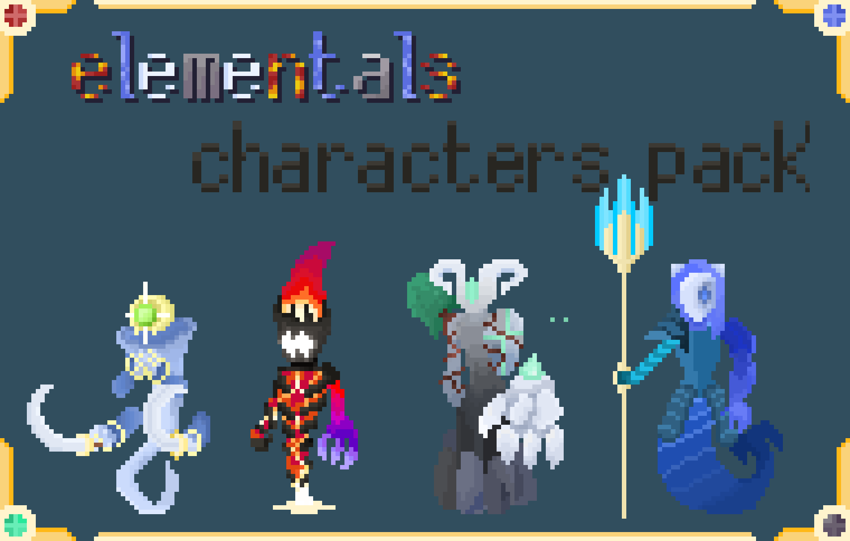elemental character pack