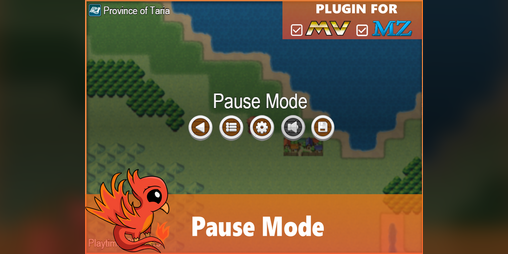 Cover image for Pause Mode X for RPG Maker