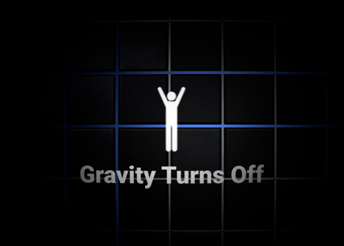 Gravity Turns Off