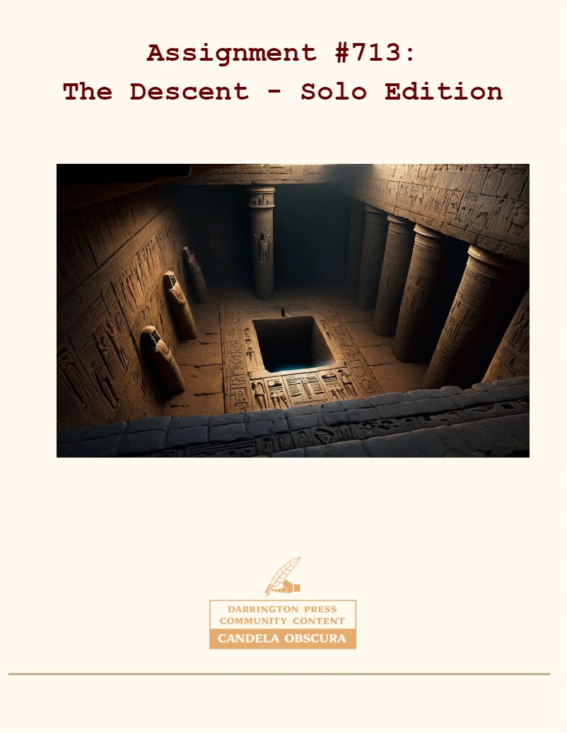 Cover image for Solo TTRPG: The Descent - Community Version