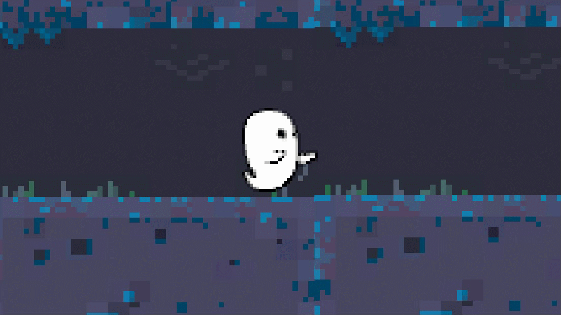 Pixel Cute Ghost