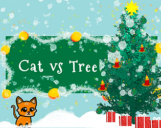 Cat vs Tree - The Christmas jam game