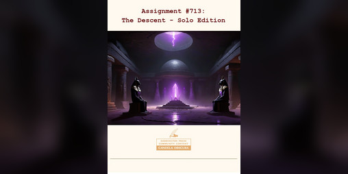 Cover image for Solo TTRPG: The Descent - Unabridged Version