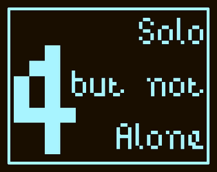 Solo But Not Alone 4   - A wonderful collection of single-player TTRPGs to support Take This' mental health mission! 