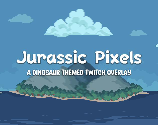 Jurassic Pixels - A Twitch Avatar Overlay by TypePlay