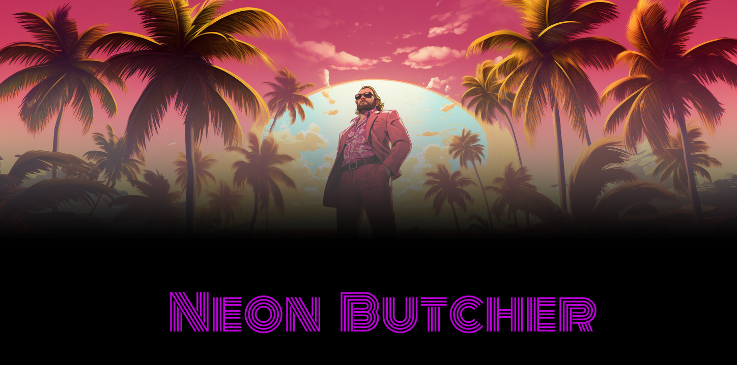 Neon butcher