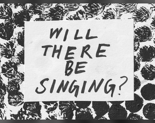 Will there be singing?  