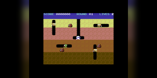 Cover image for Dig Dug (C64)