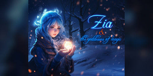 Cover image for Zia and the goddesses of magic