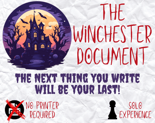 The Winchester Document   - DON'T. STOP. WRITING. Or else... 