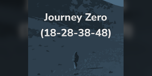 Cover image for Journey Zero (18-28-38-48)