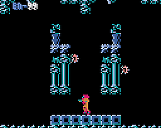 Mini Metroid on Pyxel ミニ メトロイド